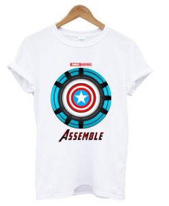 Captain America and Iron Man t shirt