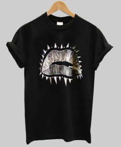 Lips Rolled Up T shirt