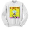 SpongeBob Artists Only Squidward sweatshirt