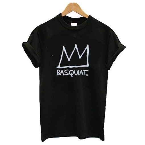 basquiat t shirt black