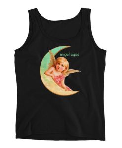 Angel Eyes Crescent Moon Tank Top