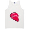 BFF love art Adult tank top