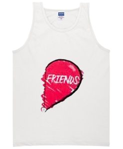 BFF love art one Adult tank top