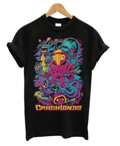 Crash-lands Video Game Character T shirt