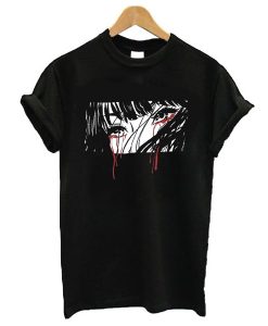 Crying Girl Manga t shirt