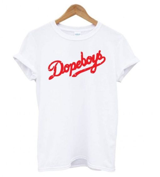 Dopeboys – LA Dodgers Parody City Of Angels Nipsey Hussle N.W.A t shirt