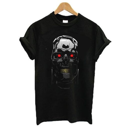 Terminator skull t shirt