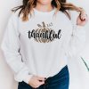 Thankful Sweatshirt, Leopard Pumpkin Thanksgiving sweatshirt