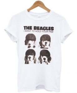 The Beagles I Want To Hold Your Paw t shirt