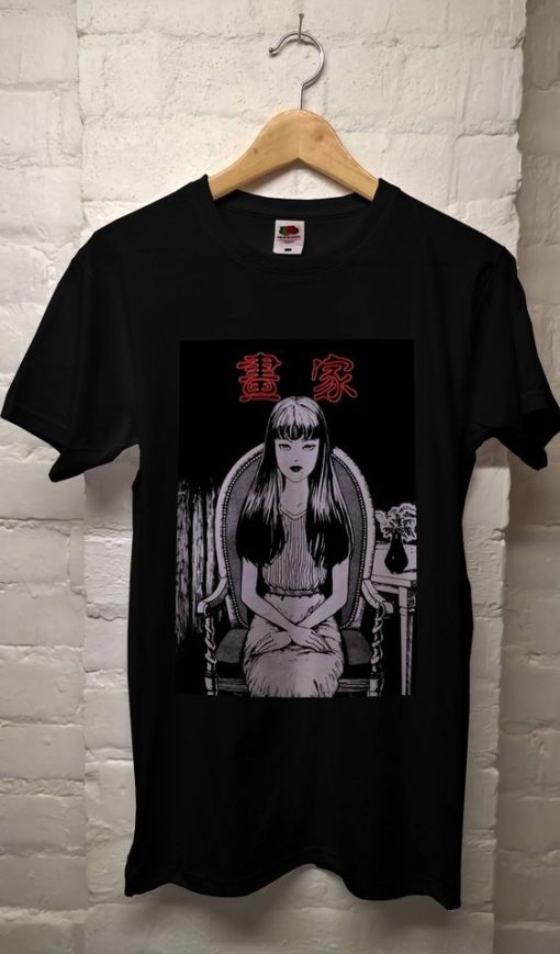 Tomie Junji Ito Horror Manga t shirt