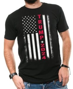 Trump 2024 American Flag Vintage t shirt MAGA trump 2024 shirt