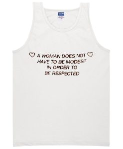 a woman quote Tanktop