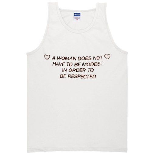 a woman quote Tanktop