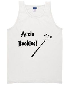 accio boobies Harry Potter tanktop