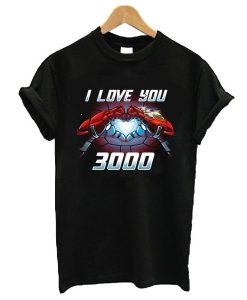 endgame shirt robert downey I love you 3000 tony t shirt