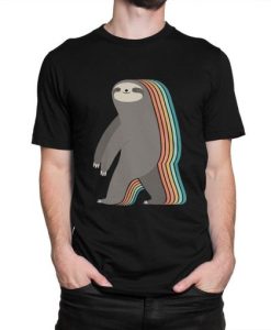 3D Sloth Cool Graphic T-Shirt