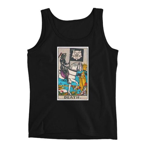 Death Tarot Card Tank Top