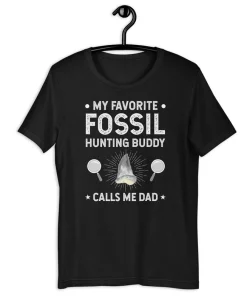 Fossil Hunting Dad Unisex Tee Shirt,