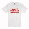 I want to swim in the swanepoel t shirt