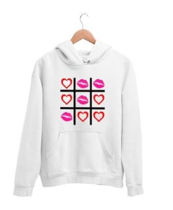 Kiss Tic Tac Toe Hoodie