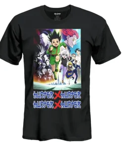 NEW! Hunter X Hunter GON And Group Anime Tshirt