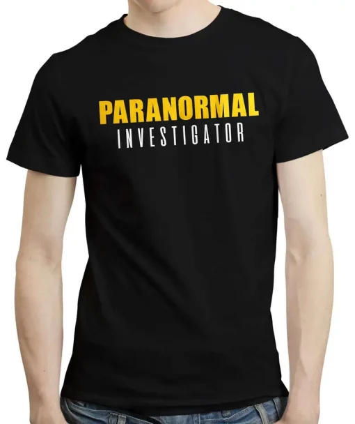 Paranormal Investigator Ghost Hunter Haunted Spirits T shirt