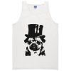 bulldog magician hat Tanktop