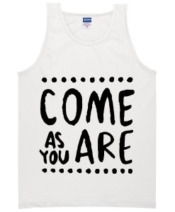 come as you are dot tanktop