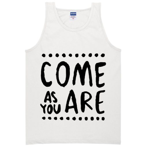 come as you are dot tanktop