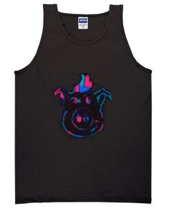 dirty pig cute Adult tank top