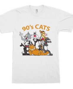 90’s Cartoons Cats T-Shirt