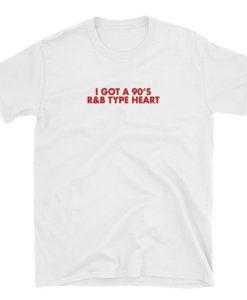 90’s R&B Type Heart T-Shirt