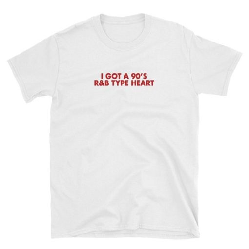 90’s R&B Type Heart T-Shirt