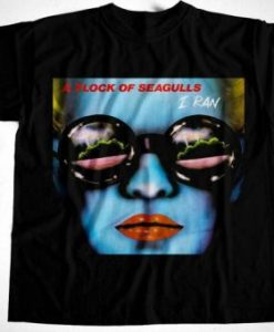 A flock of seagulls tshirt