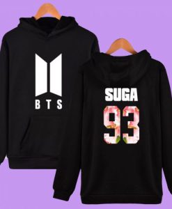 BTS Kpop Suga Hoodie Twoside