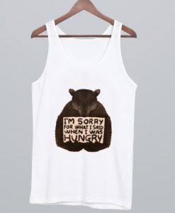 Bear tank top