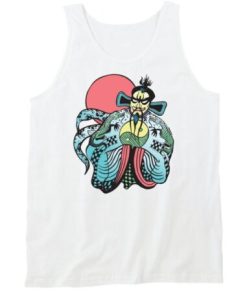 Big Trouble in Little China Jack Burton Fu Manchu Movie Replica Tank Top