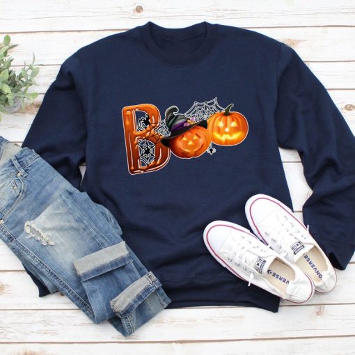 Boo Halloween Sweatshirt