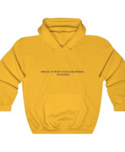 Breakup With Your Girlfriend, I’m Bored Ariana grande Hoodie