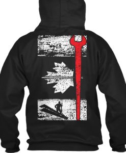 CANADIAN IRONWORKER Hoodie Back