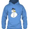 Cartoon Snow Man Hoodie