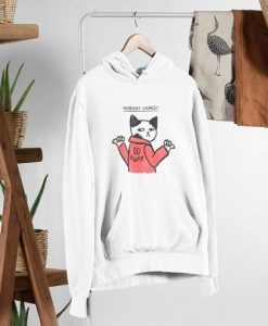 Cat Nobody Cares Go Away Hoodie