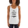 Do Not Eat Anything That Poops Go Vegan Funny Gift Women’s Tank Top