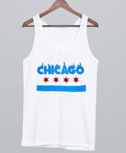 Dolan Twins Chicago Flag Tank Top