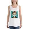 Frida Kahlo Face Mask Tank Top