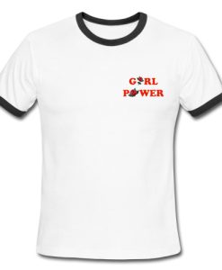 GIRL POWER Ringer TShirt