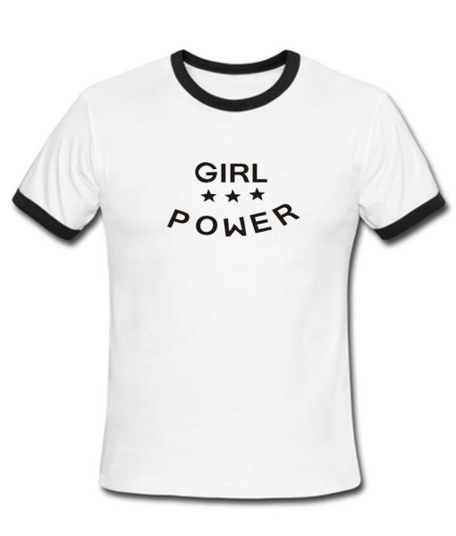 Girl Power Ringer Shirt