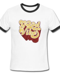 Good Vibes Ringer TShirt