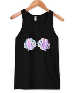 mermaid shell tanktop