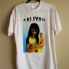 Aaliyah RnB RIP Yellow Michigan Jersey 90s Hip Hop T-Shirt